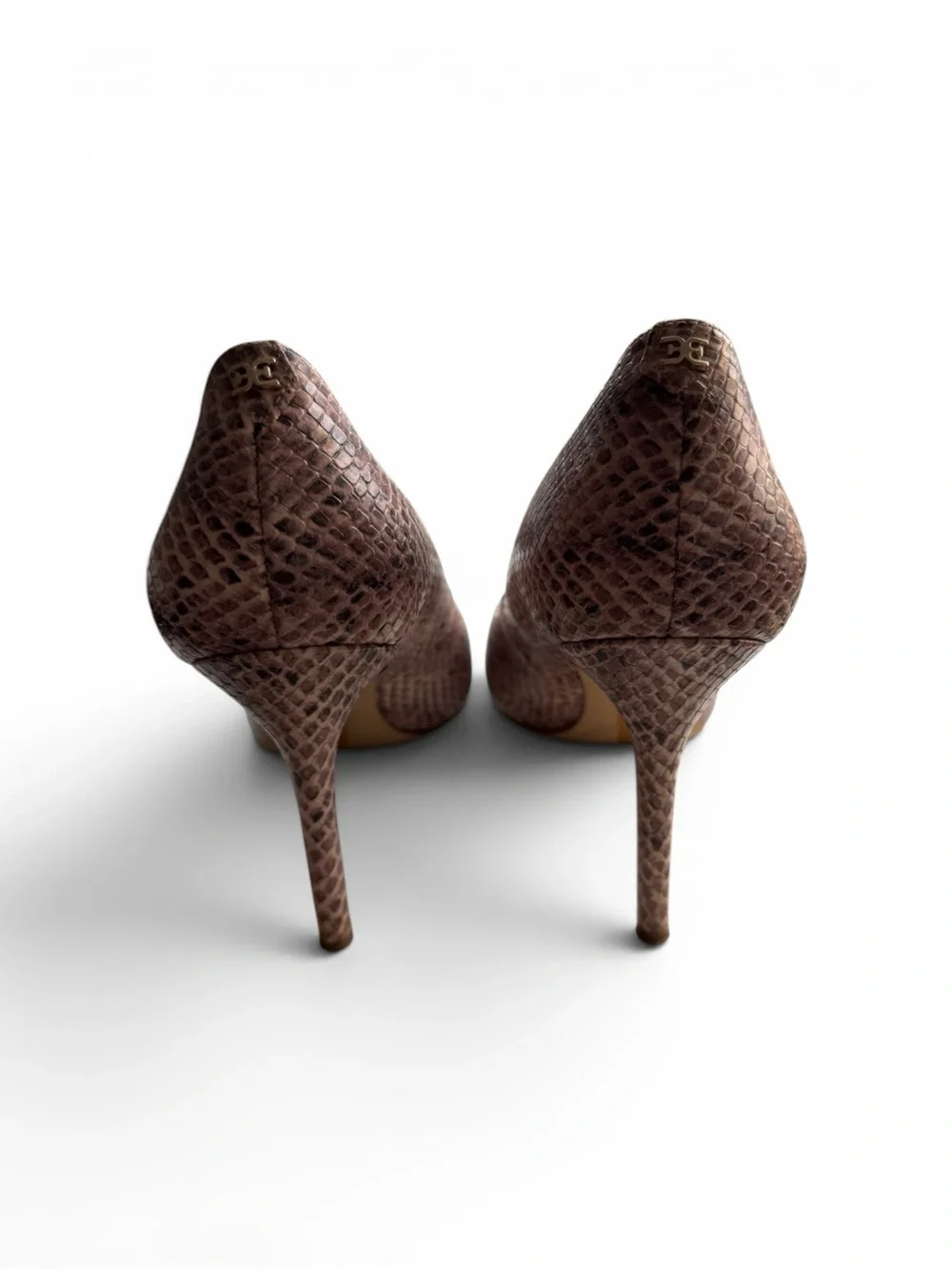 Sam Edelman Hazel Snake Print Leather Pumps Size 9